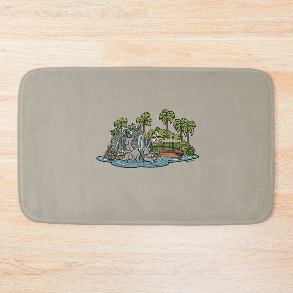 Jungle Bath Mat