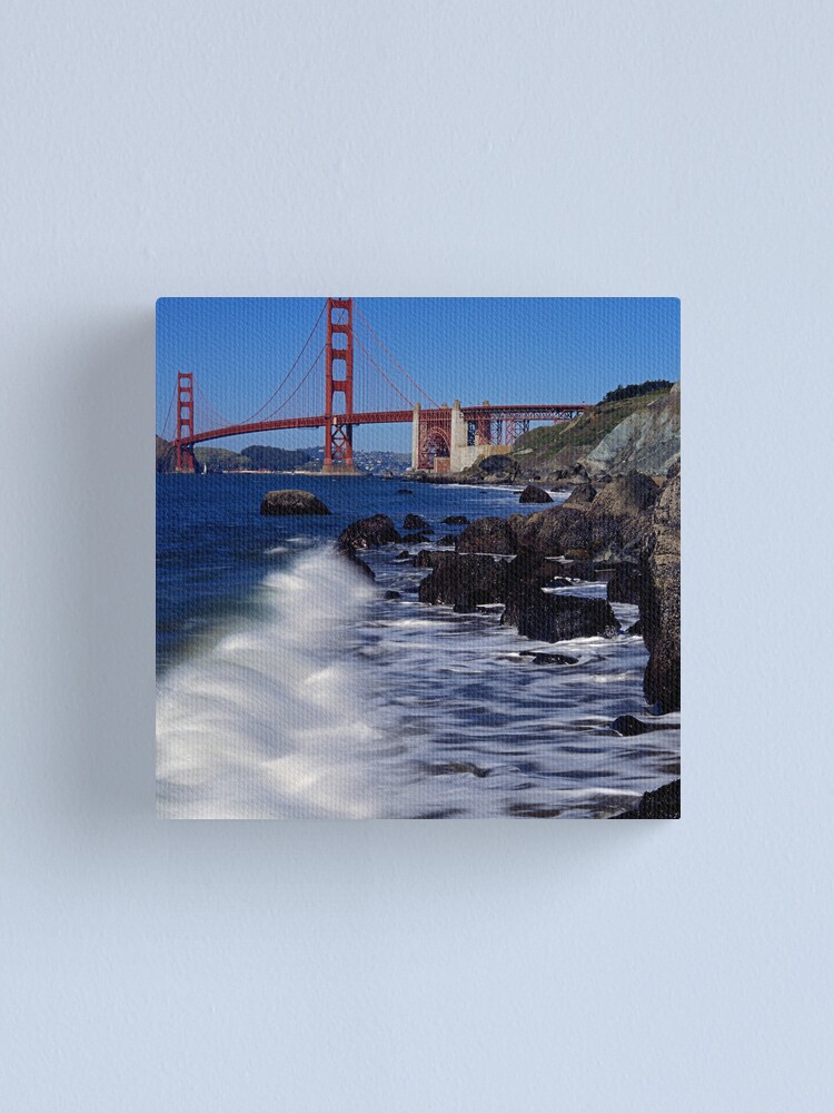 Alternate view of Marshall's Beach, San Francisco Canvas Print