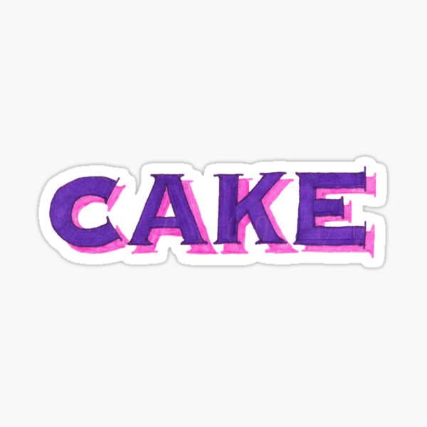 Item preview, Cake logooooh designed and sold by MrLazyCat.