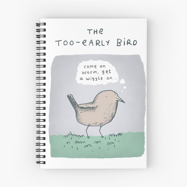 Item preview, The Too-Early Bird designed and sold by SophieCorrigan.