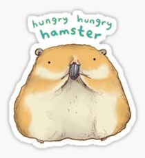 Hungry Hungry Hamster Sticker