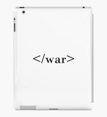 End War HTML iPad Case/Skin