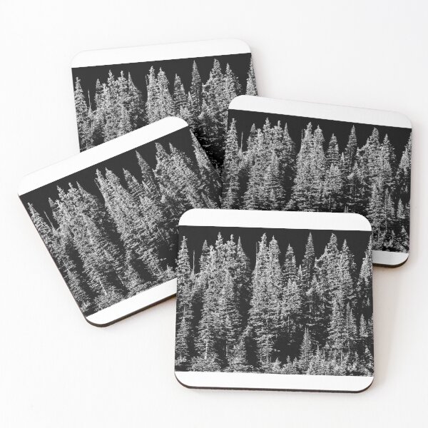Item preview, Woodland Photography Black and White Jasper Alberta designed and sold by JenneRPhoto.