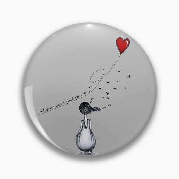 Item preview, let your heart find its way designed and sold by theArtoflOve.