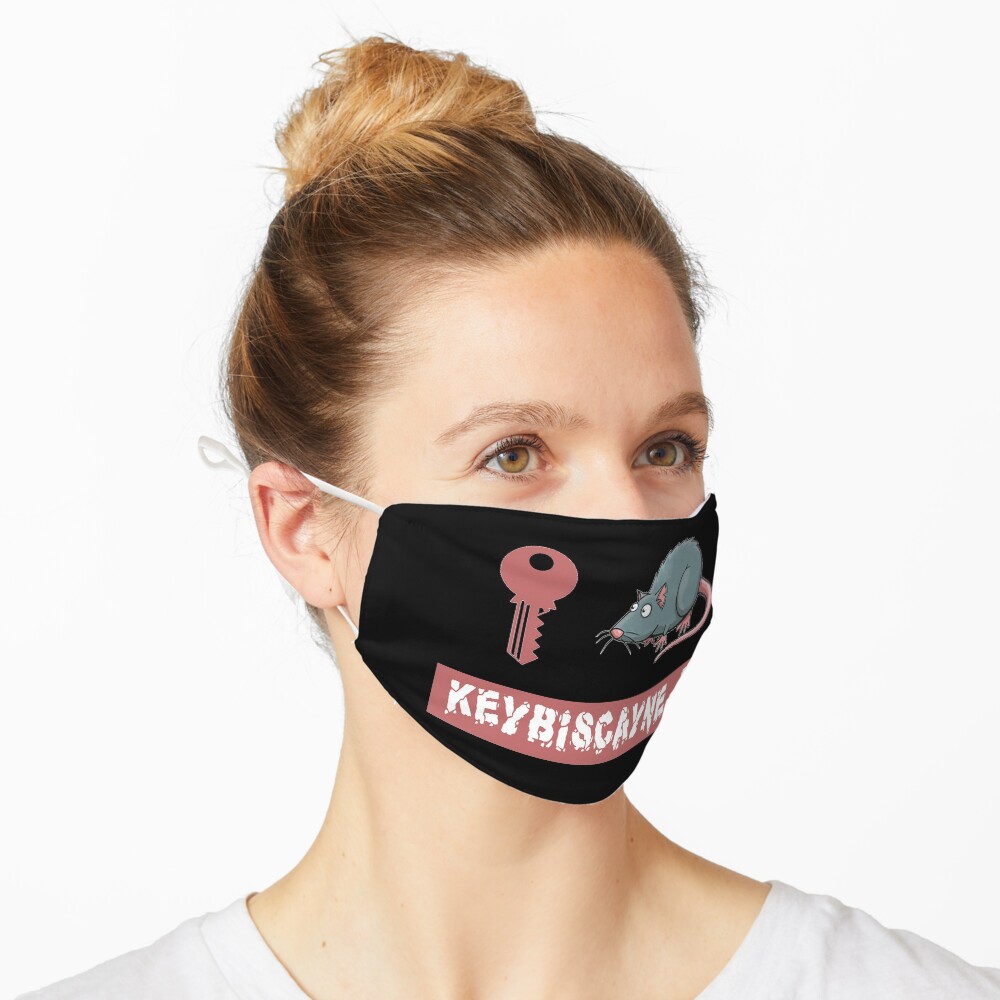 Key Rat Keybiscayne, FL T-Shirt Design Mask