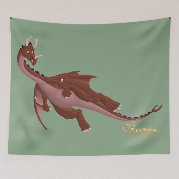 Item preview, The Sad Scared Shy Dragon de Kevenn T. Smith designed and sold by KevennTSmith.