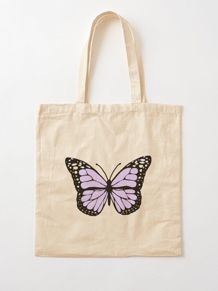 lavender butterfly | Tote Bag