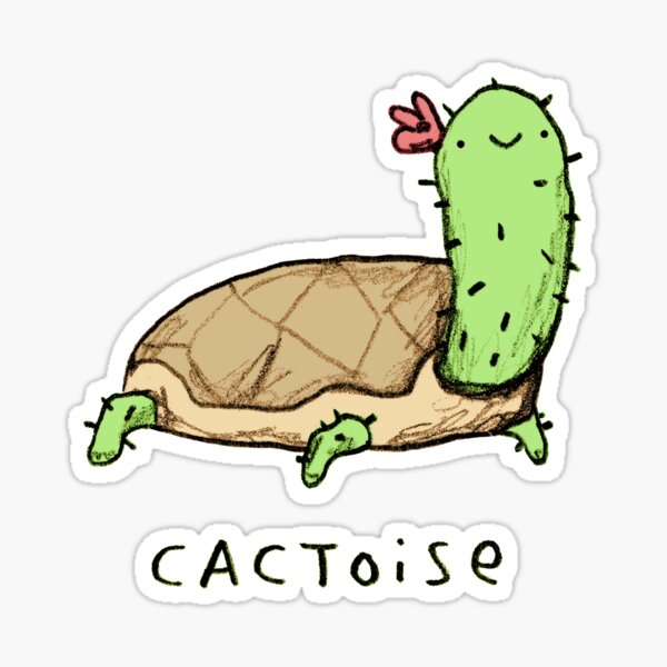 Cactoise Sticker