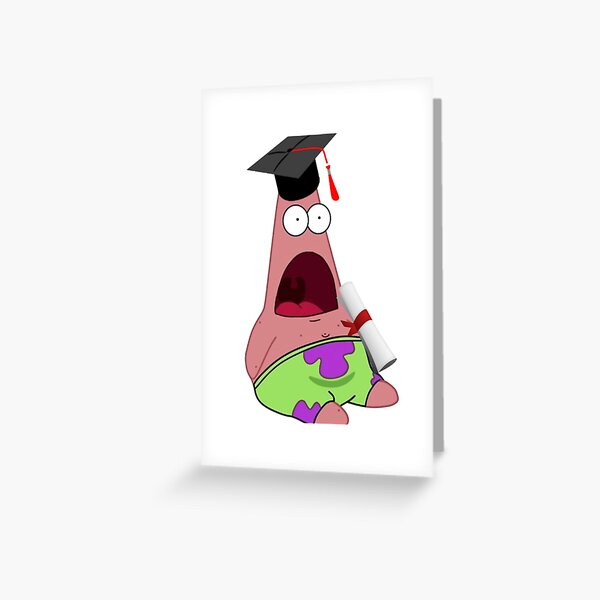 Item preview, PATRICK GRADUATE FUNNY designed and sold by elliebentonn.