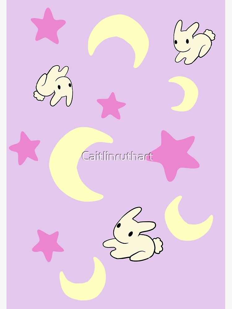 "Sailor moon blanket bunny" Poster for Sale by MBscribbles Redbubble