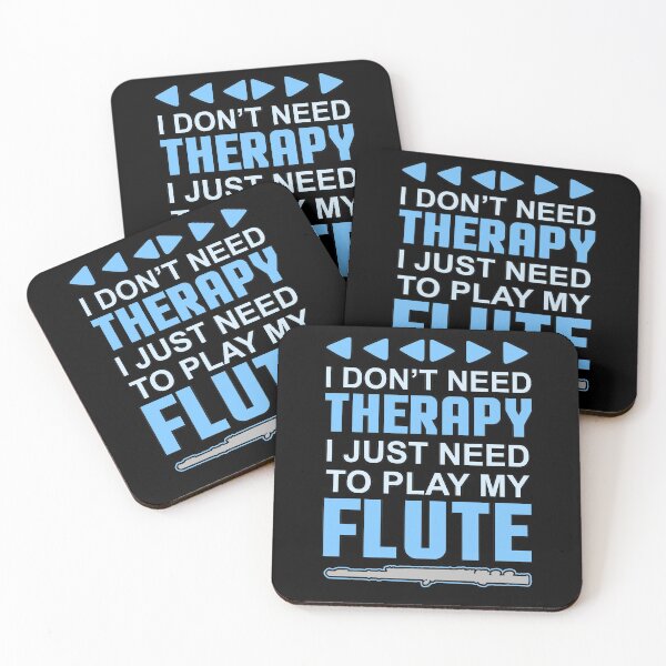 Item preview, U dont need therapy flute musician flute gift designed and sold by redshirtz.
