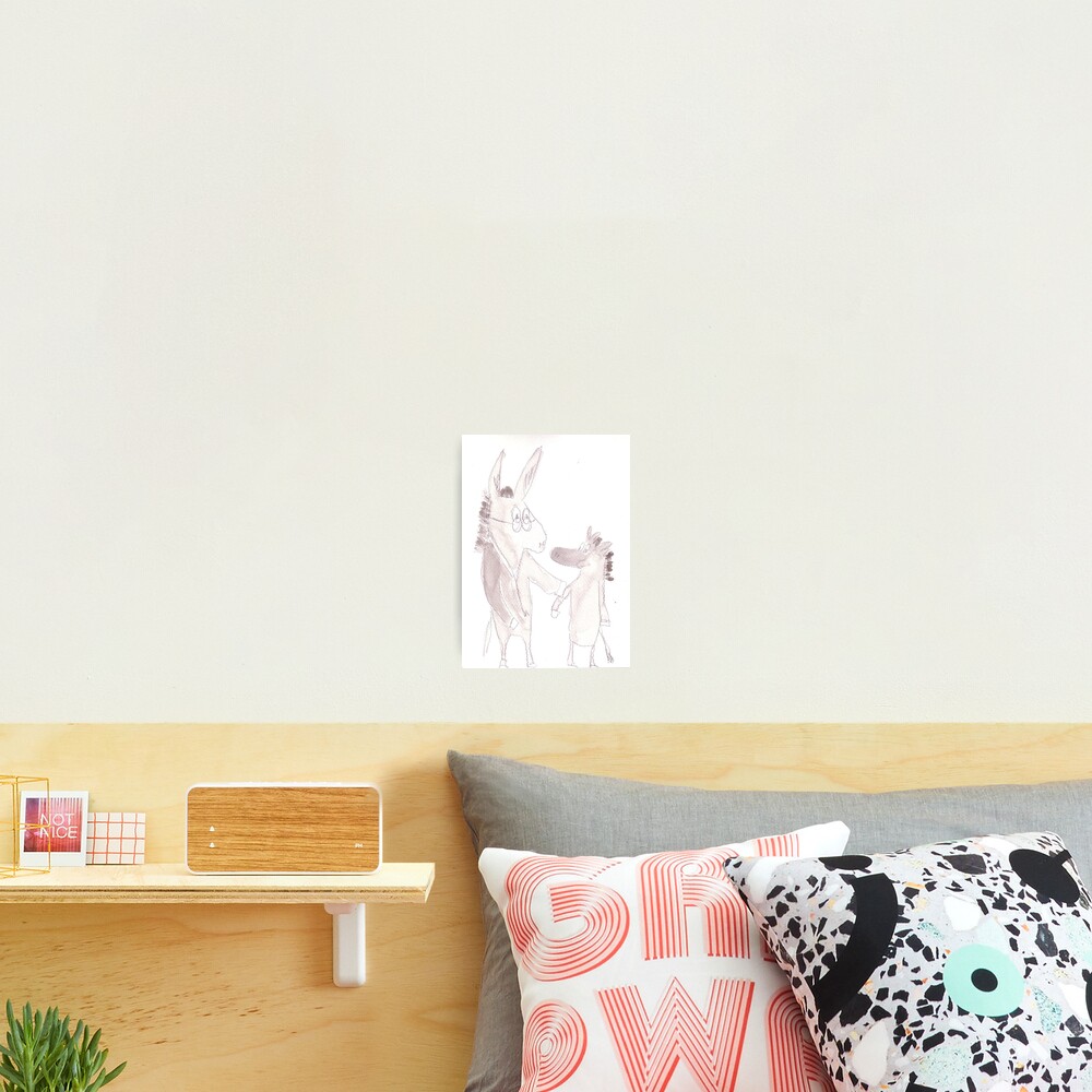 Dr. Donkey Photographic Print