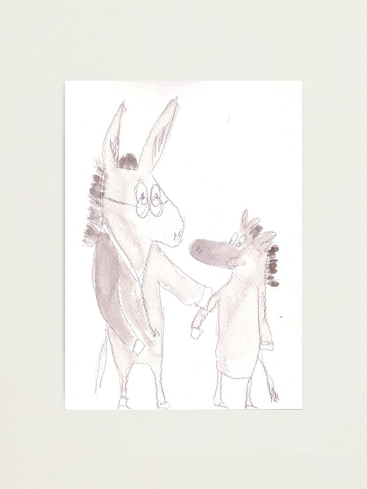 Alternate view of Dr. Donkey Photographic Print