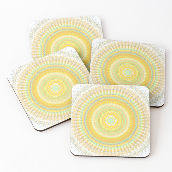 Item preview, Simple Yellow Mandala designed and sold by Sheila Wenzel Ganny.