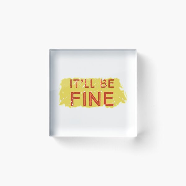 Aperçu de l'œuvre Tout ira bien créée et vendue par mydesigns15.