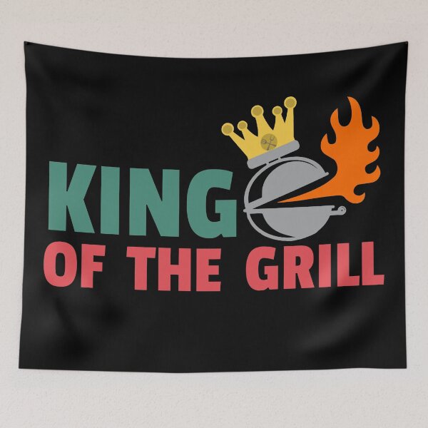 Item preview, King of The Grill BBQ  designed and sold by AndApArt.