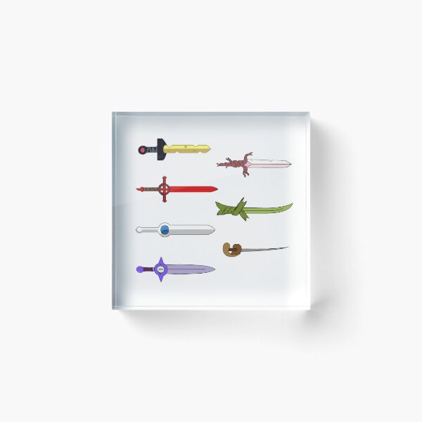 Item preview, Finns swords from Adventure Time designed and sold by DreadTheZombie.