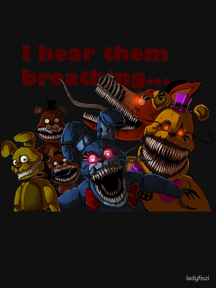 Nightmare Animatronics' - Five Nights at Freddy's 4 By Artist AJ