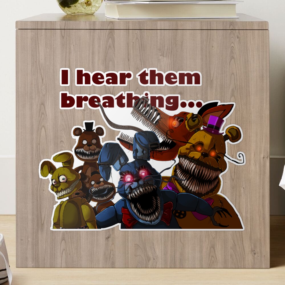 FNAF 4 Nightmare Animatronics Sticker for Sale by ladyfiszi