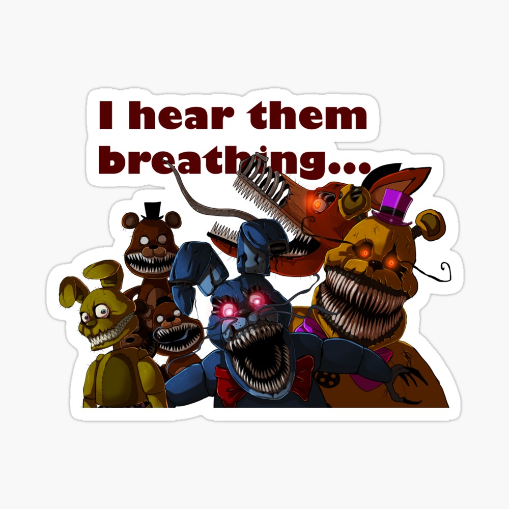 Heres a thing I made combing the nightmare animatronics (I forgot to add  nightmare) : r/fivenightsatfreddys