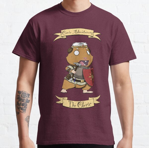Cavie Adventurers - The Cleric Classic T-Shirt