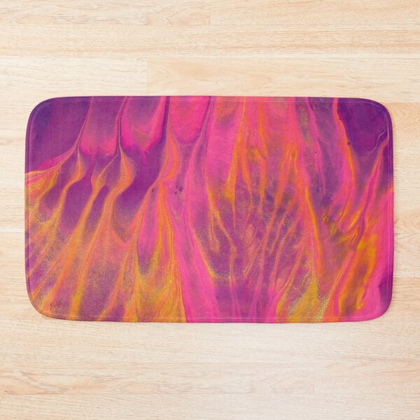 Item preview, Candy Coated Gold Fire Abstract Painting designed and sold by Daydreamer Alley.