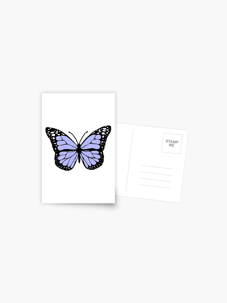 lavender butterfly Sticker for Sale by sydwallach