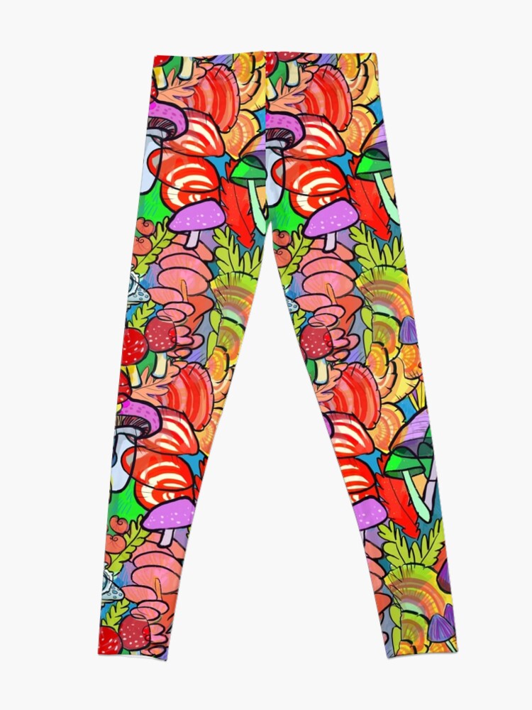 Alternate view of Overnight a Forest Appeared Leggings