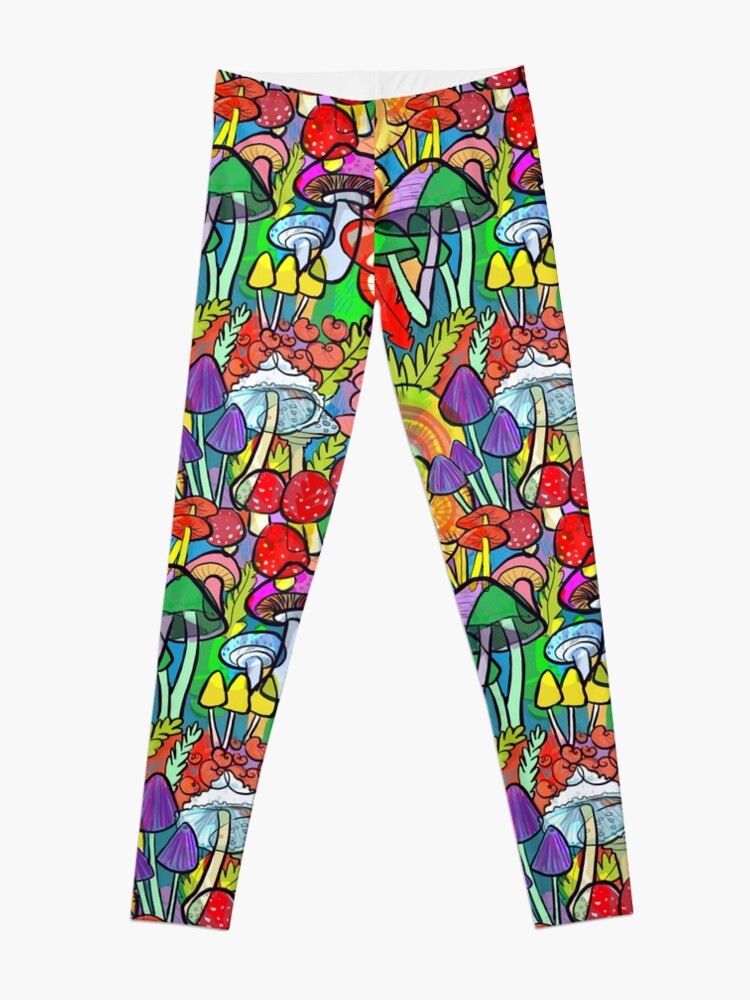 Alternate view of Overnight a Forest Appeared Leggings