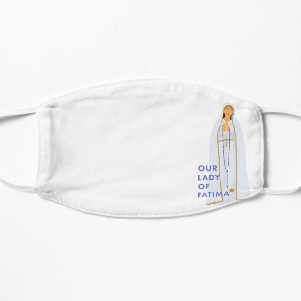 Our Lady of Fatima Flat Mask