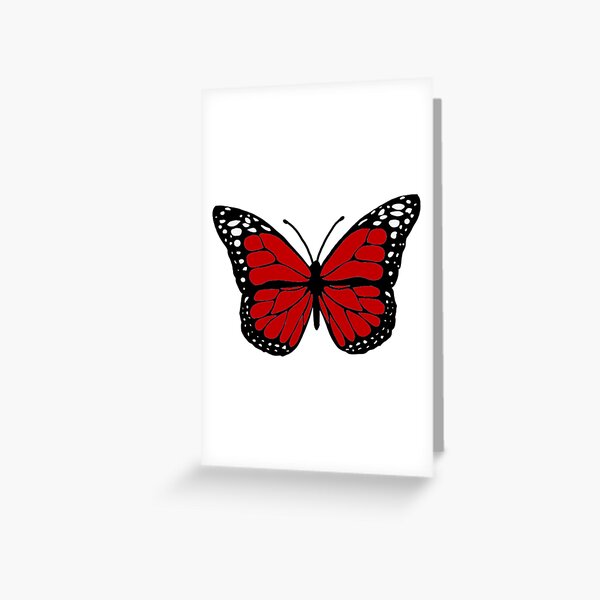 Item preview, rad red butterfly designed and sold by sydwallach.