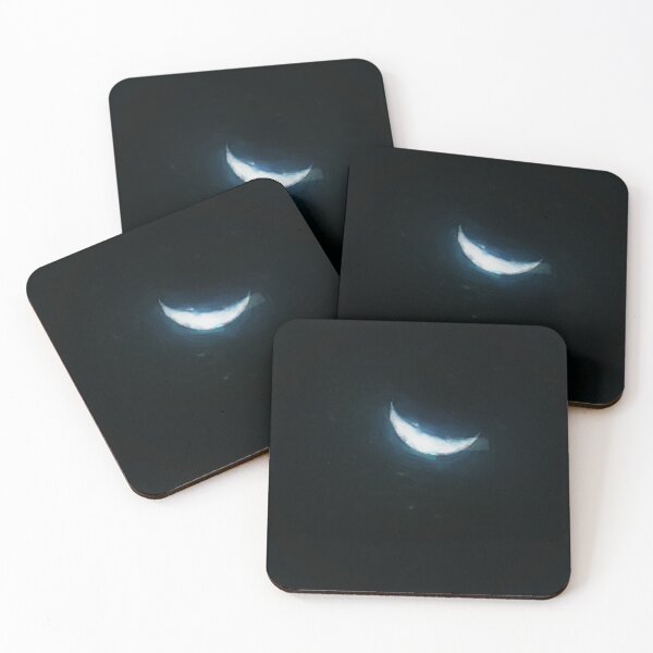 Item preview, brushed fantasy waning moon designed and sold by Filigranas Digitales.