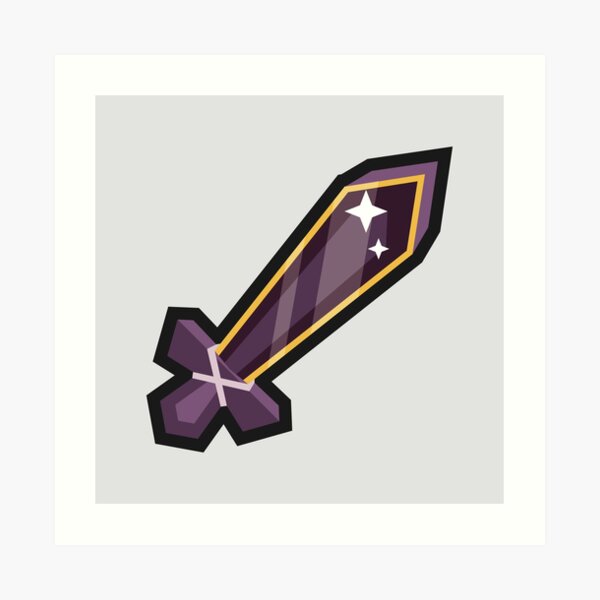 https www redbubble com i art print minecraft netherite sword by deadrhos 47777517 1g4zt