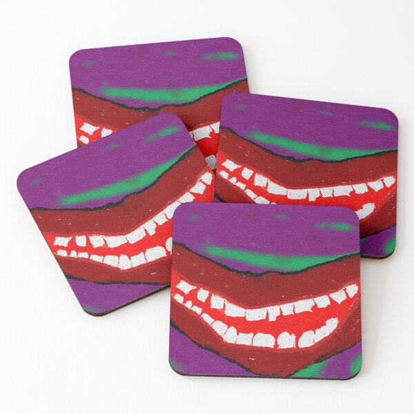 Item preview, Gnarly mouth with background designed and sold by damelibellule.
