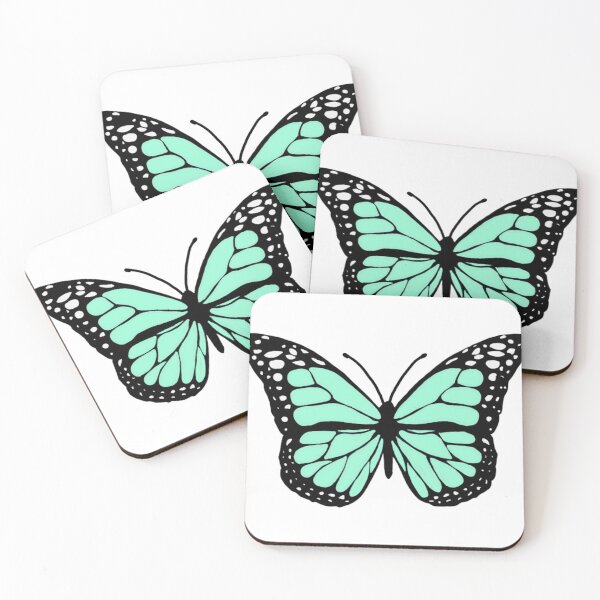 Item preview, teal butterfly designed and sold by sydwallach.