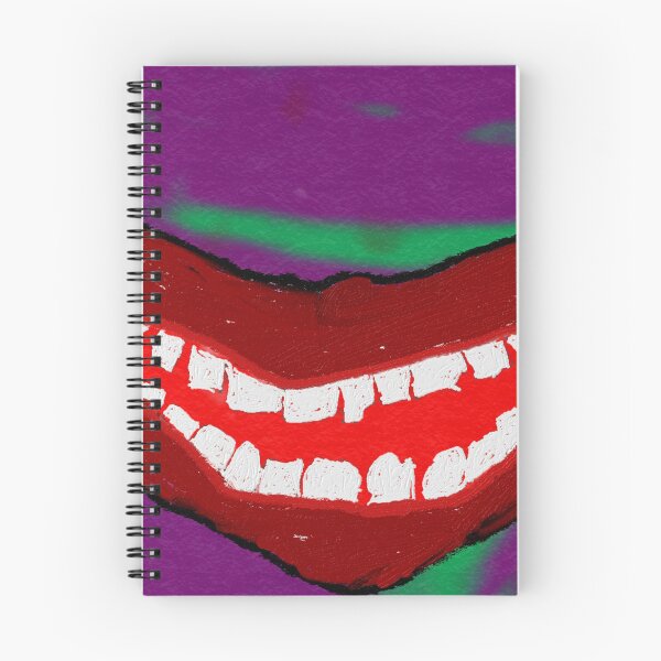 Item preview, Gnarly mouth with background designed and sold by damelibellule.