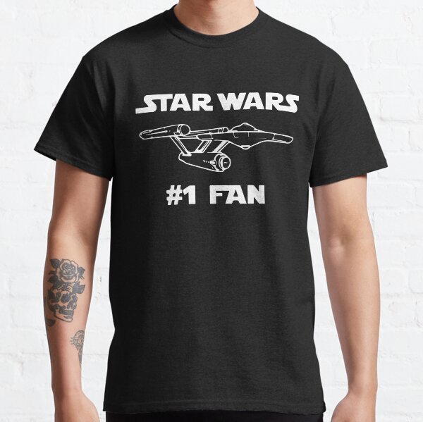 WHITE ON BLACK FANDOM Classic T-Shirt