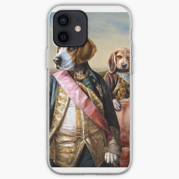 Beagle Dog Portrait - Tarzan and Archie iPhone Soft Case