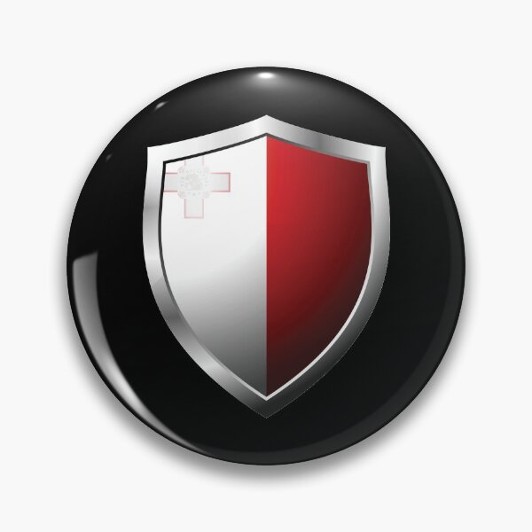 Item preview, Strong Malta Flag Shield Country designed and sold by HelloFromAja.