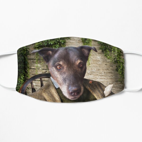 Dog Portrait - Jack Flat Mask