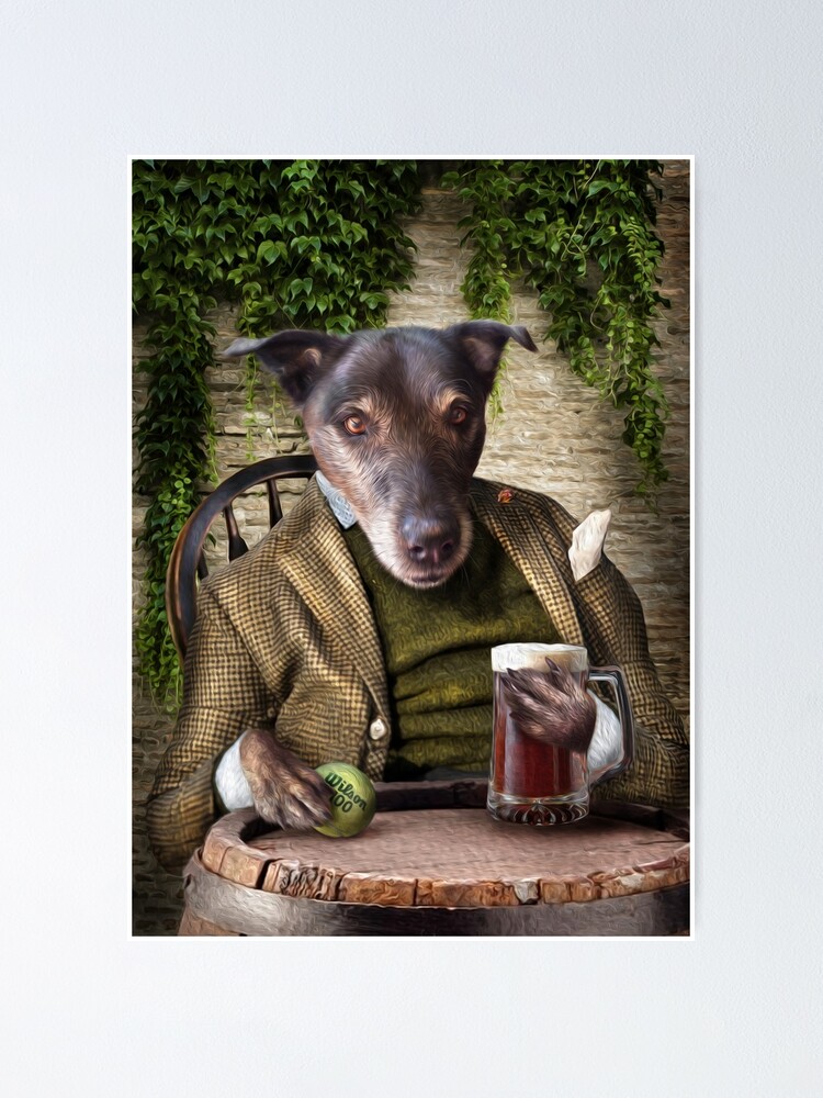 Alternate view of Dog Portrait - Jack Poster