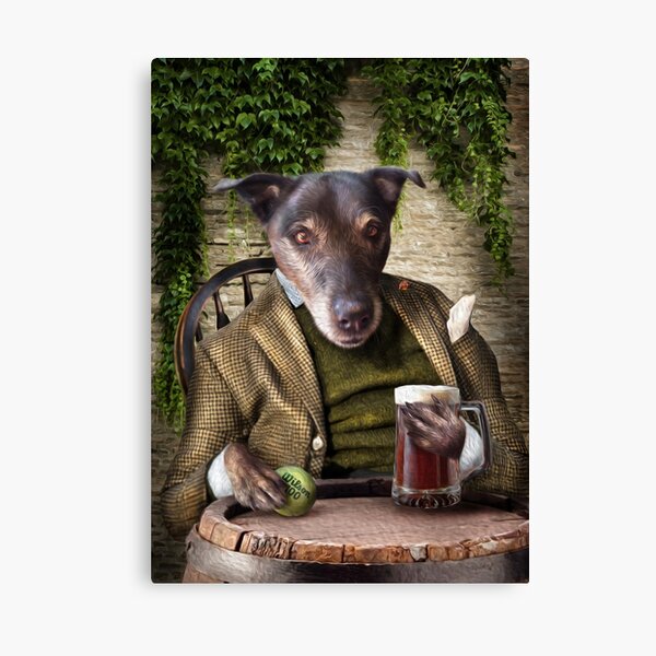 Dog Portrait - Jack Canvas Print