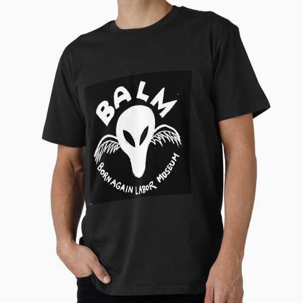 Item preview, Born Again Labor Museum (White on Black) designed and sold by EvictedArt.