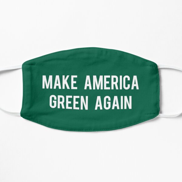 Make America Green Again Flat Mask