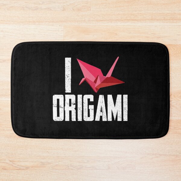Item preview, I love origami fold tinker paper gift designed and sold by redshirtz.