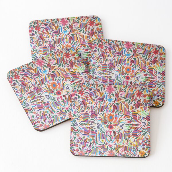 Item preview, Otomi fabric Mexico art  designed and sold by edleon.