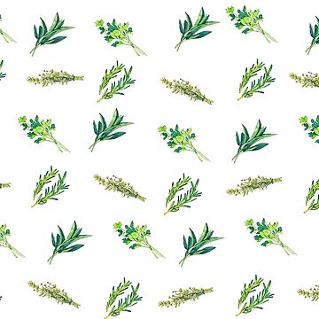 Artwork thumbnail, Scarsborough Fair Herbs by sofruity