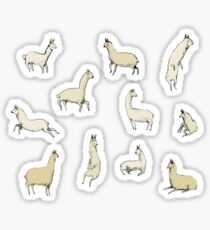 Lamas Sticker