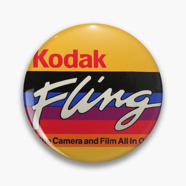 Classic, vintage, kodak t-shirt Pin