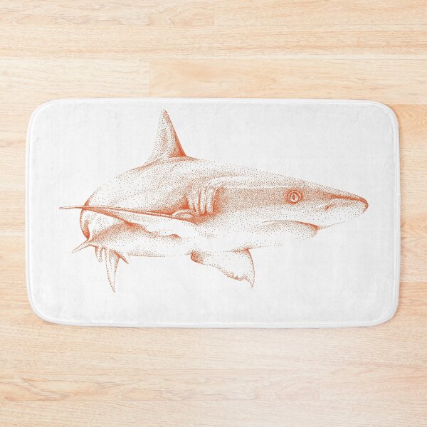 Item preview, Shark Illustration by Design by Cheyney - Pointillism Art designed and sold by designbycheyney.